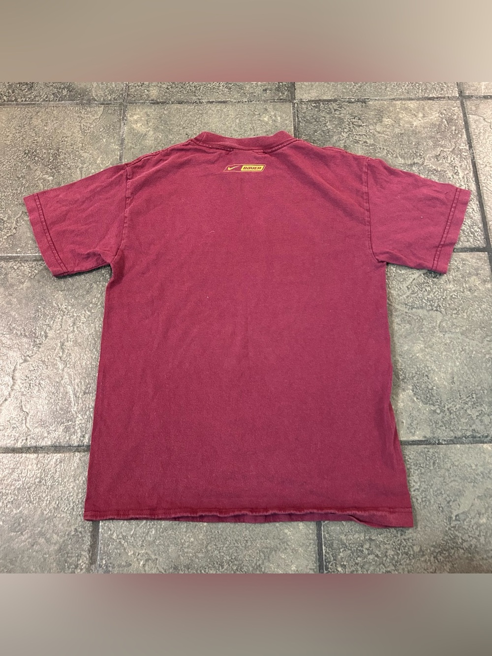 Vintage Y2K Nike Bauer Eat Sleep Hockey Shirt Size Men’s Small - Picture 4 of 6